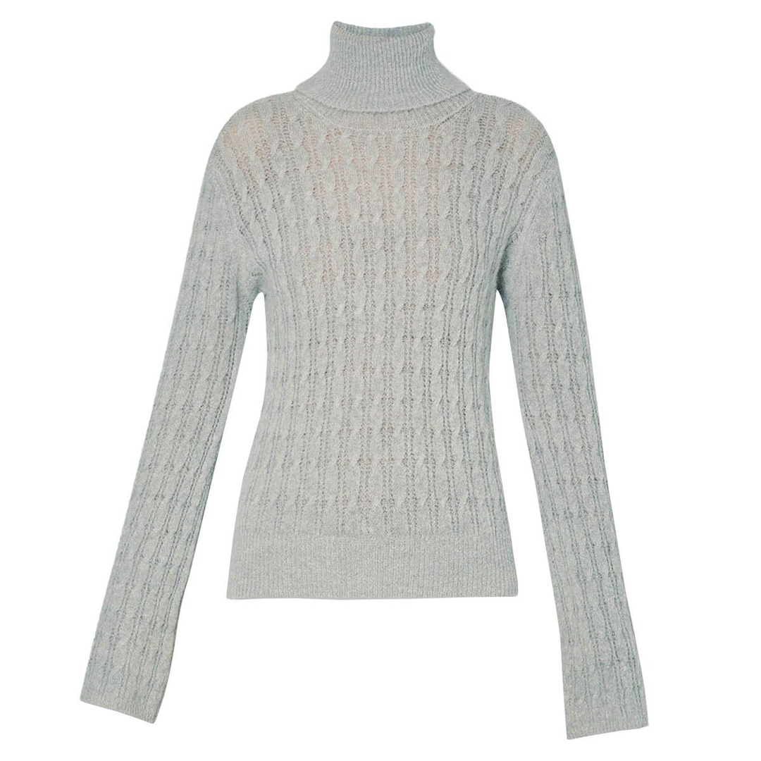 Женский свитер фактурной вязки LIU JO | Фото 1