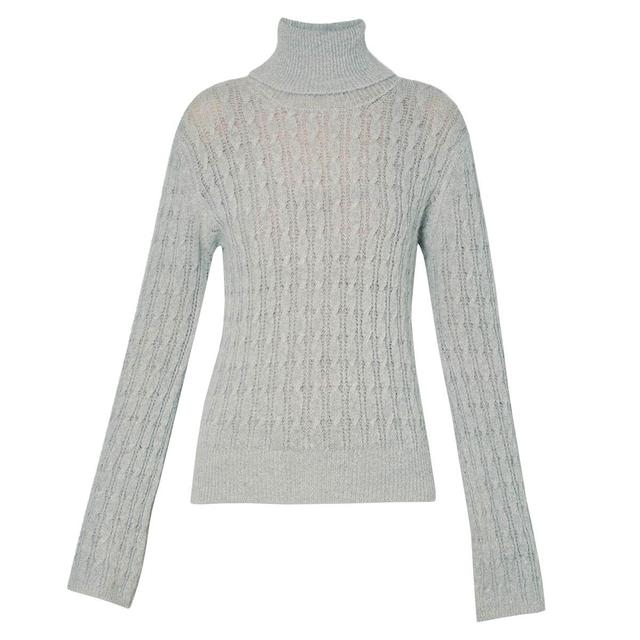 Женский свитер фактурной вязки LIU JO