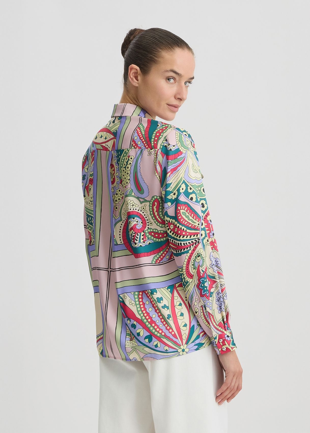 Женская атласная рубашка Liu Jo | Фото 3