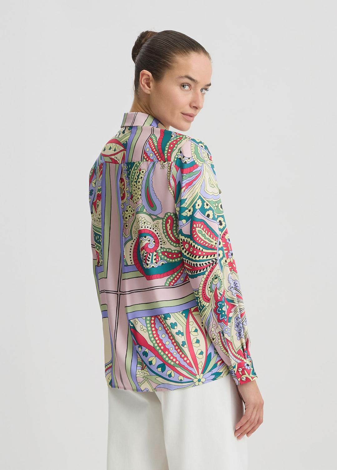 Женская атласная рубашка Liu Jo | Фото 3