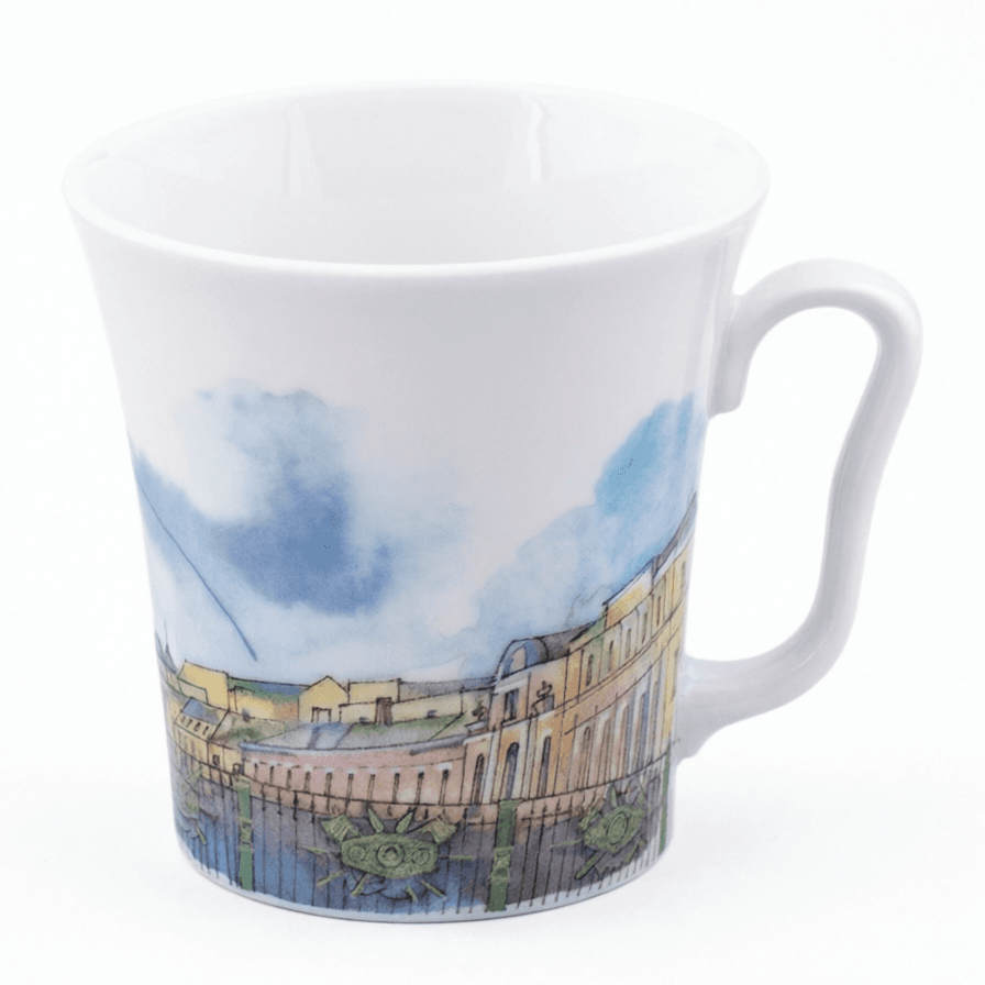 Кружка ИФЗ Санкт-Петербург Пантелеймоновский мост | Фото 2