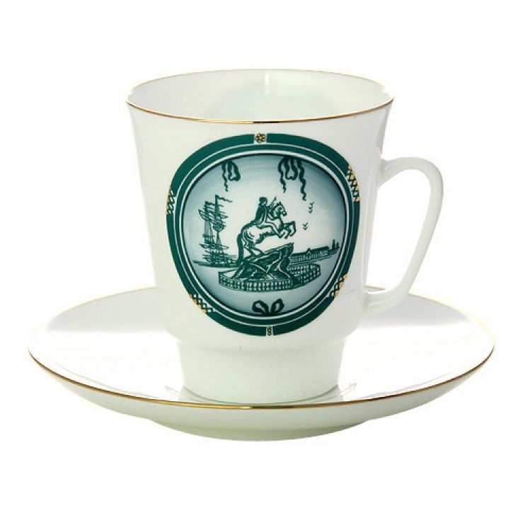 Кофейная пара ИФЗ Виды Санкт-Петербурга, 165 мл | Фото 1