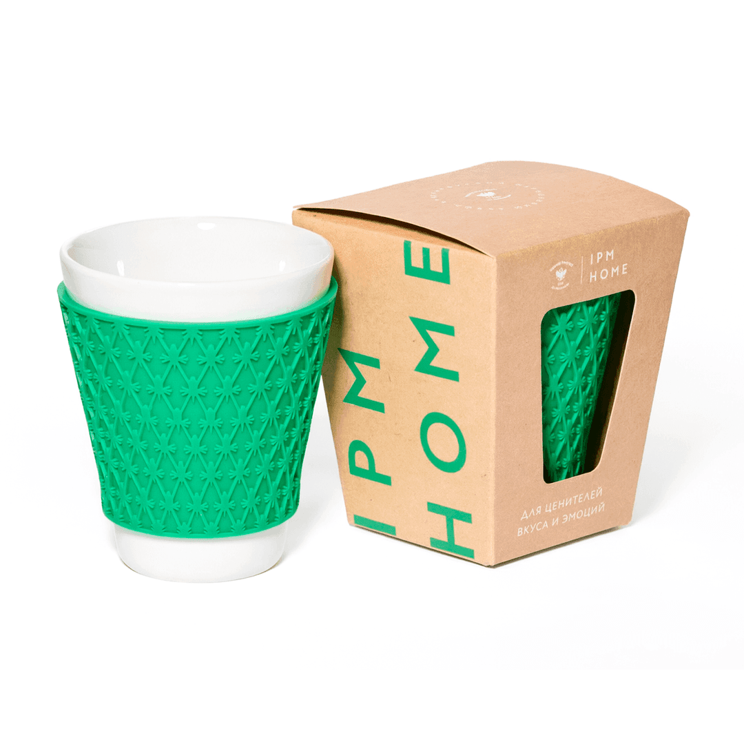 Стакан с силиконовым держателем ИФЗ Green net | Фото 1