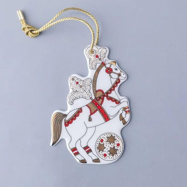 Ёлочная игрушка ИФЗ Лошадка Гранд цирк