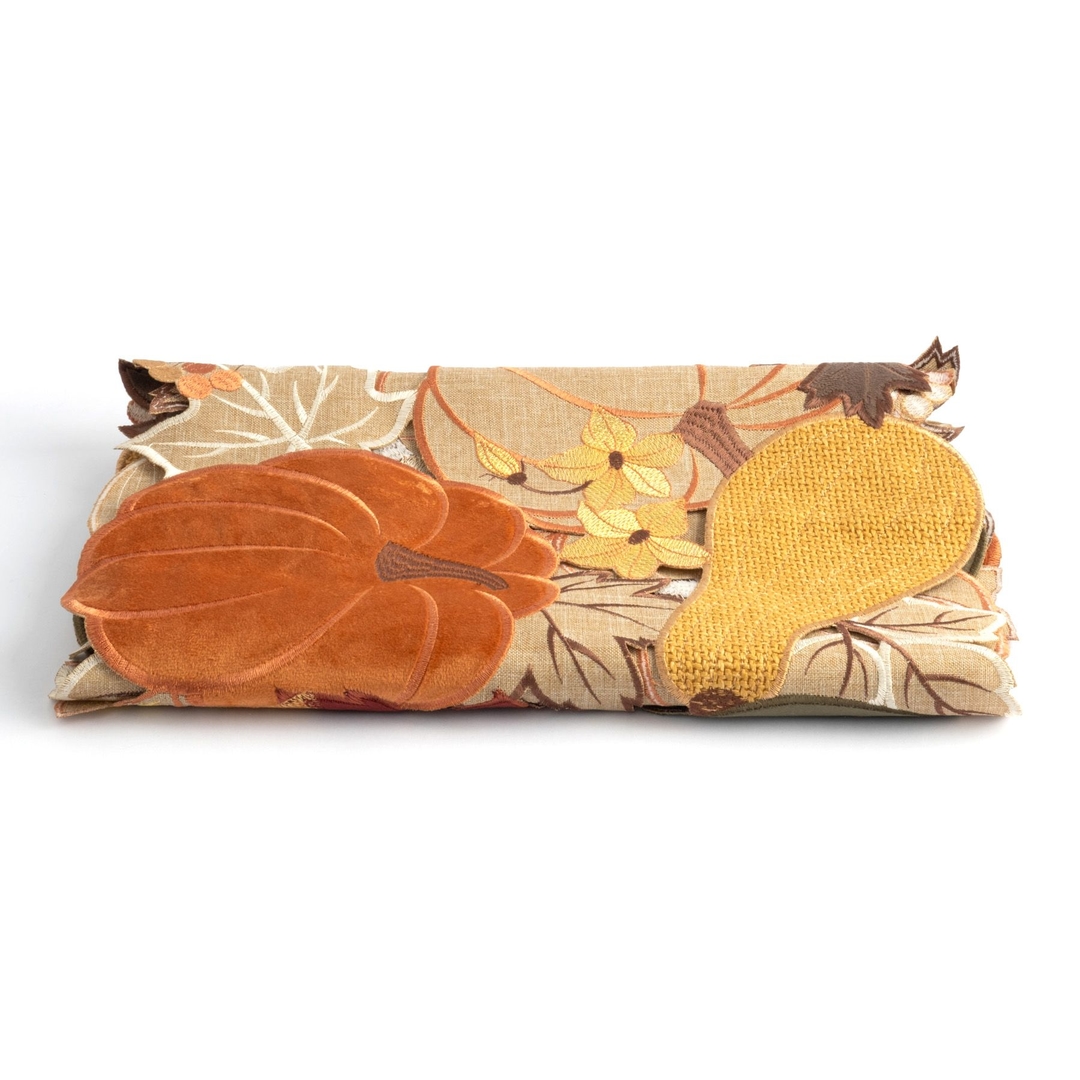 Дорожка настольная Anna Lafarg Bright pumpkin, 40х160 см | Фото 2