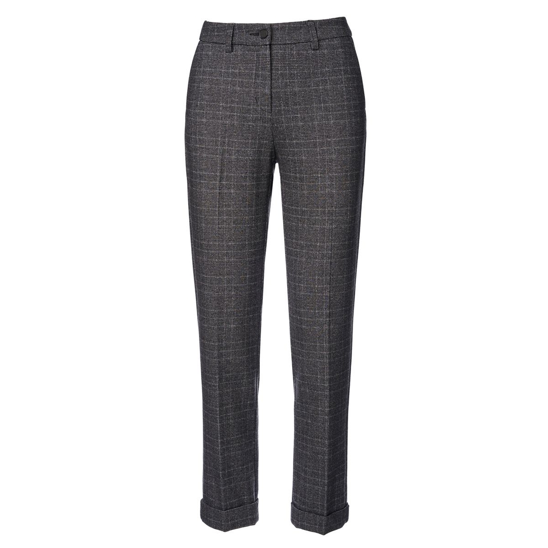 Женские классические брюки в клетку Anna Montana | Фото 1