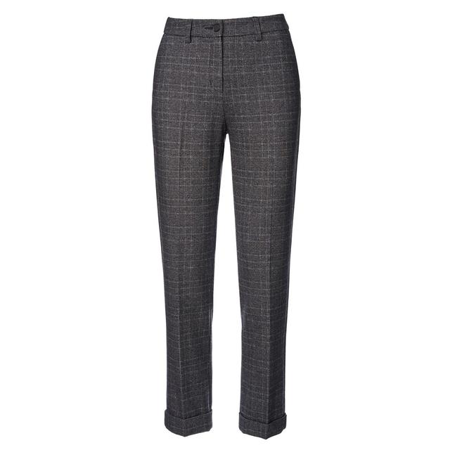 Женские классические брюки в клетку Anna Montana