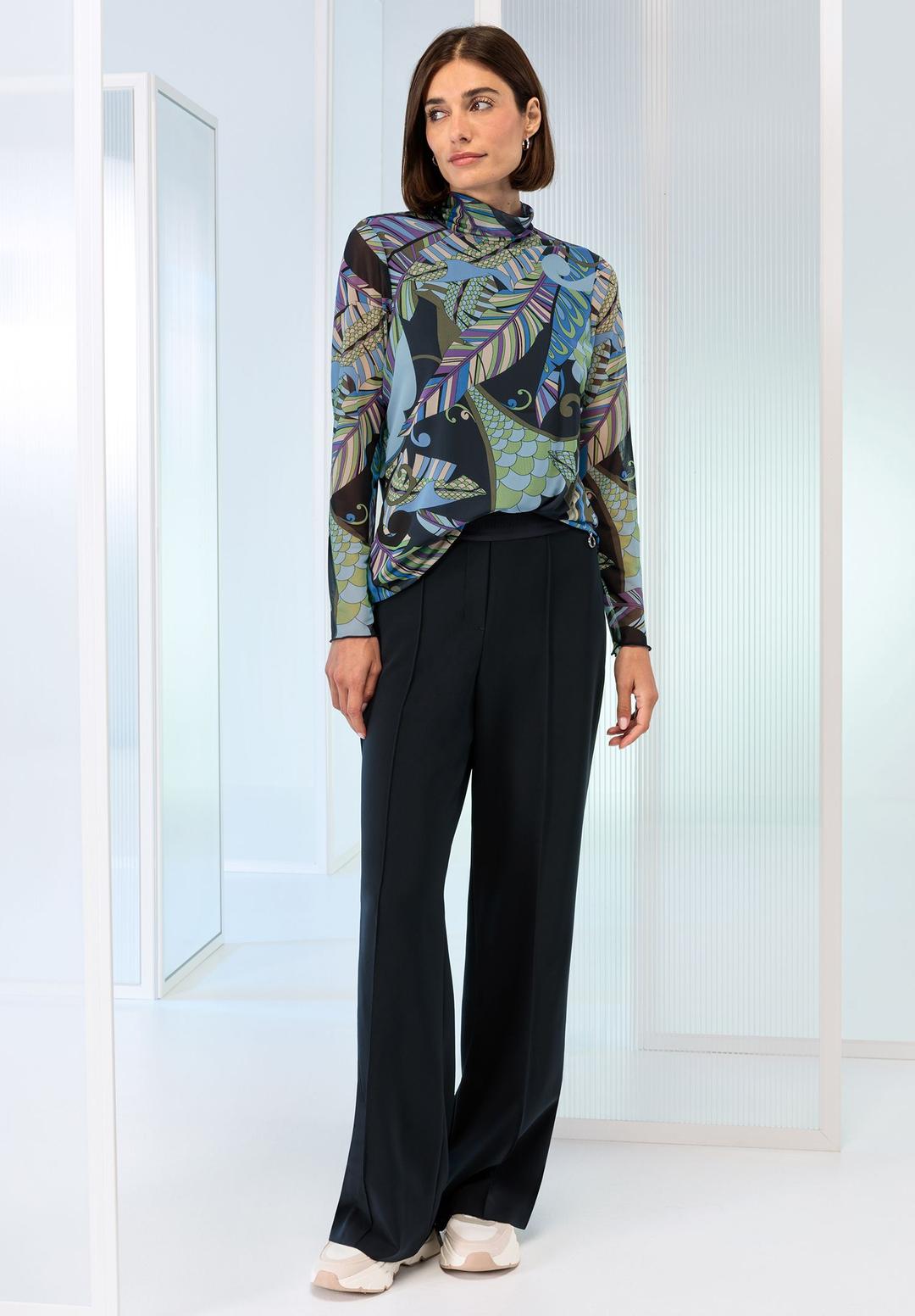 Женская водолазка из сетки BIANCA | Фото 5