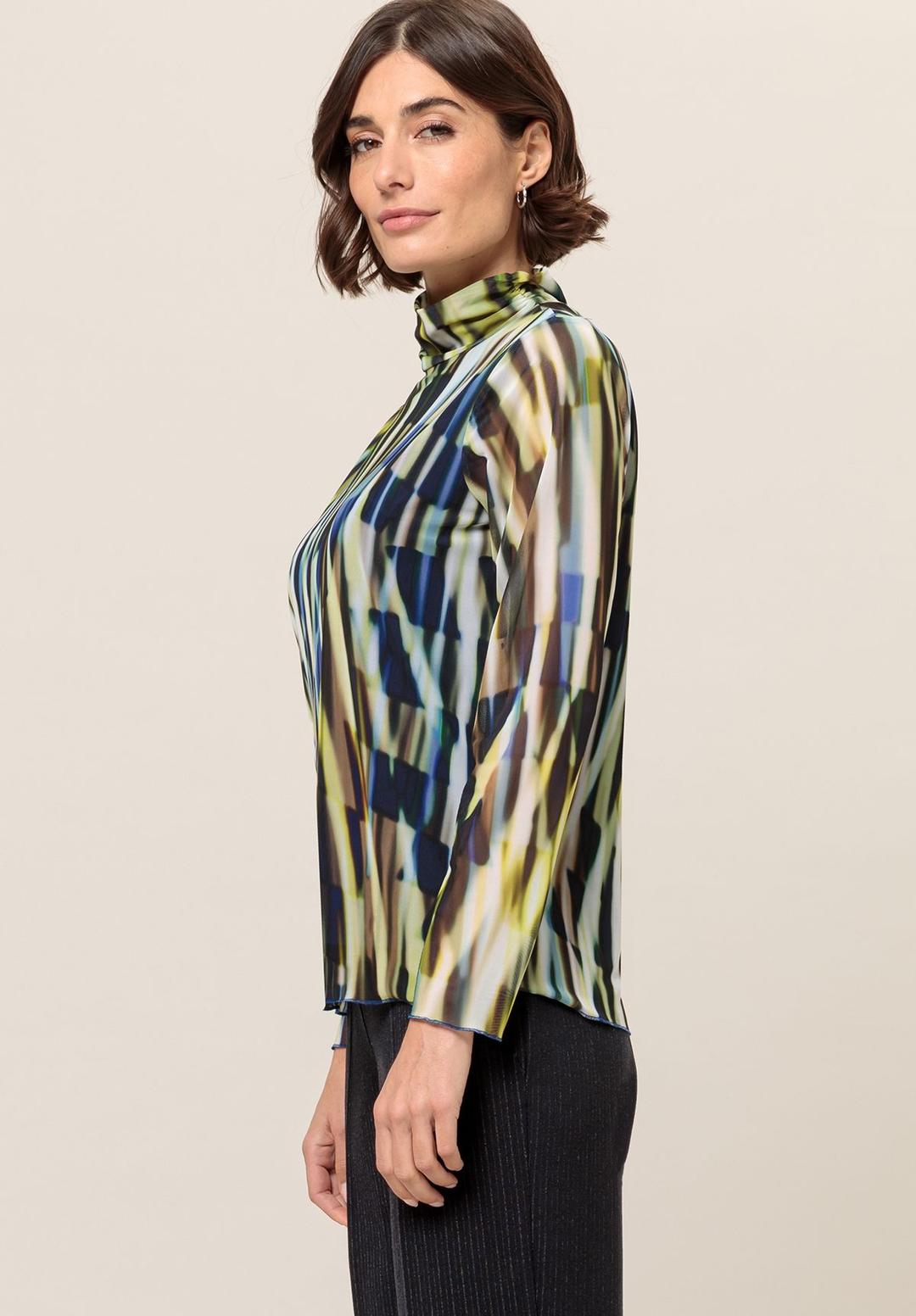 Женская водолазка из сетки BIANCA | Фото 3