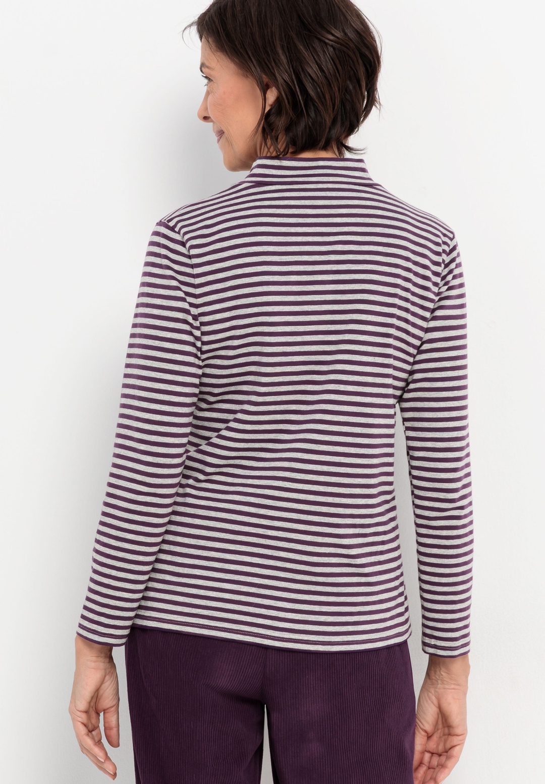 Женская водолазка из хлопка BIANCA | Фото 4