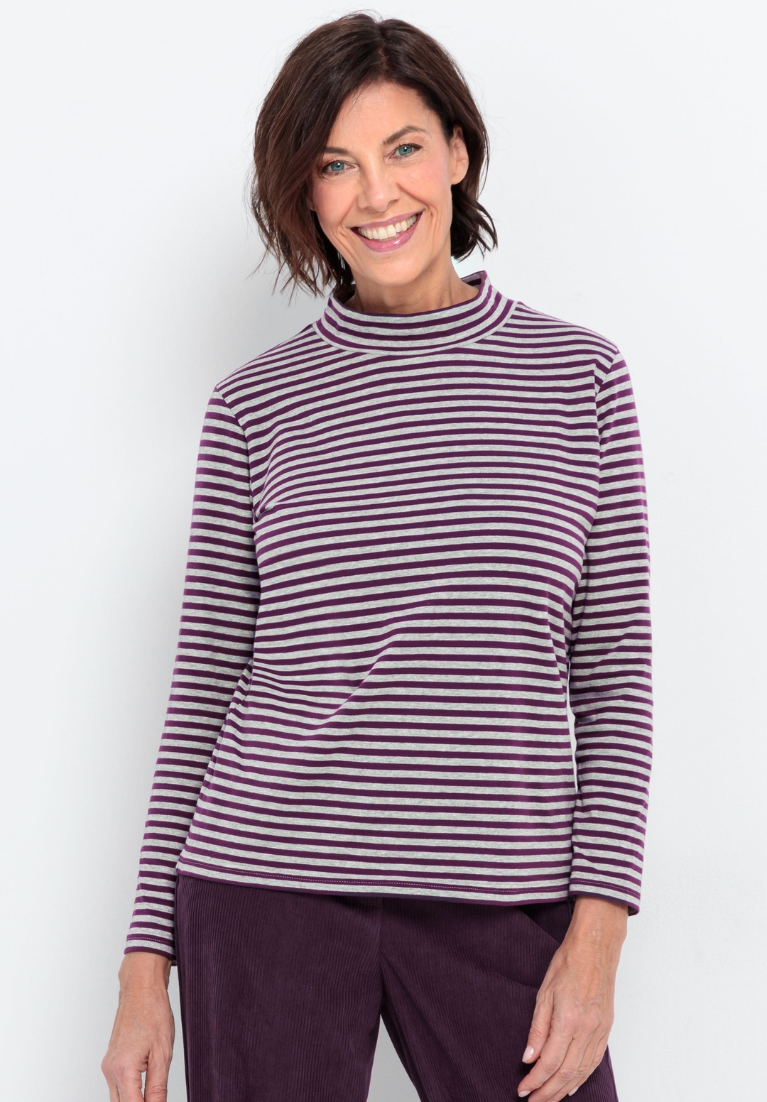 Женская водолазка из хлопка BIANCA | Фото 3