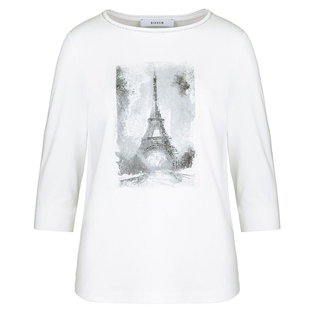 Женский хлопковый лонгслив BIANCA | Фото 1