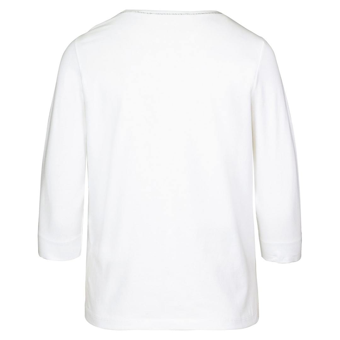 Женский хлопковый лонгслив BIANCA | Фото 2