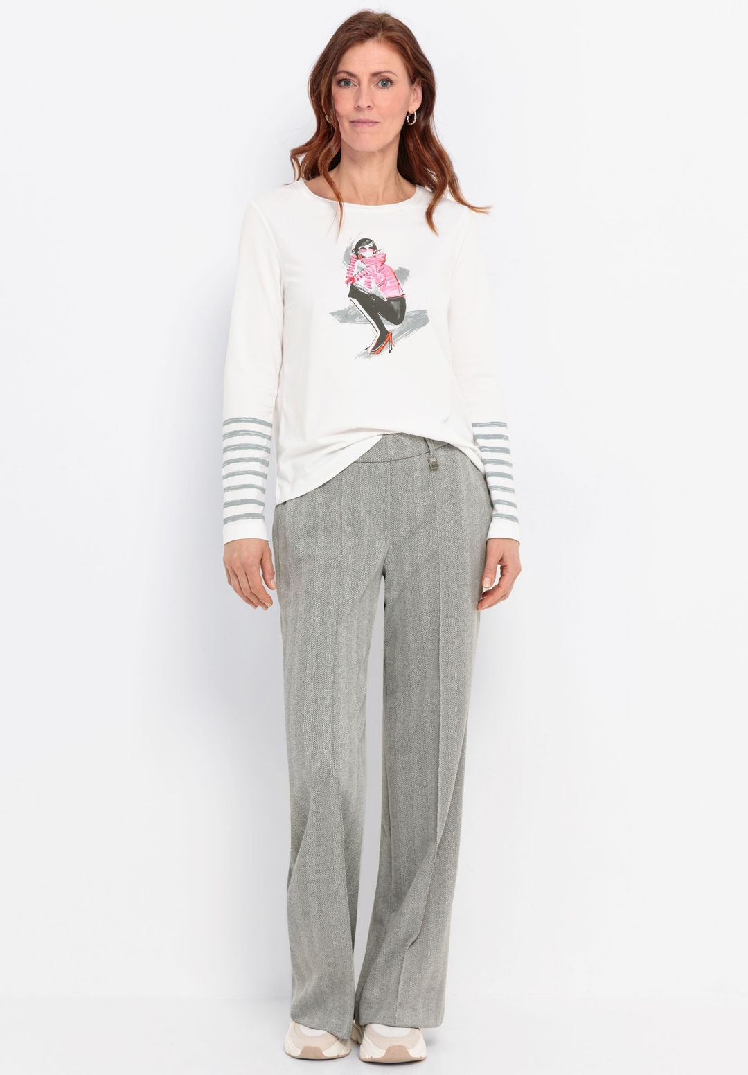 Женские брюки с лампасами BIANCA | Фото 6