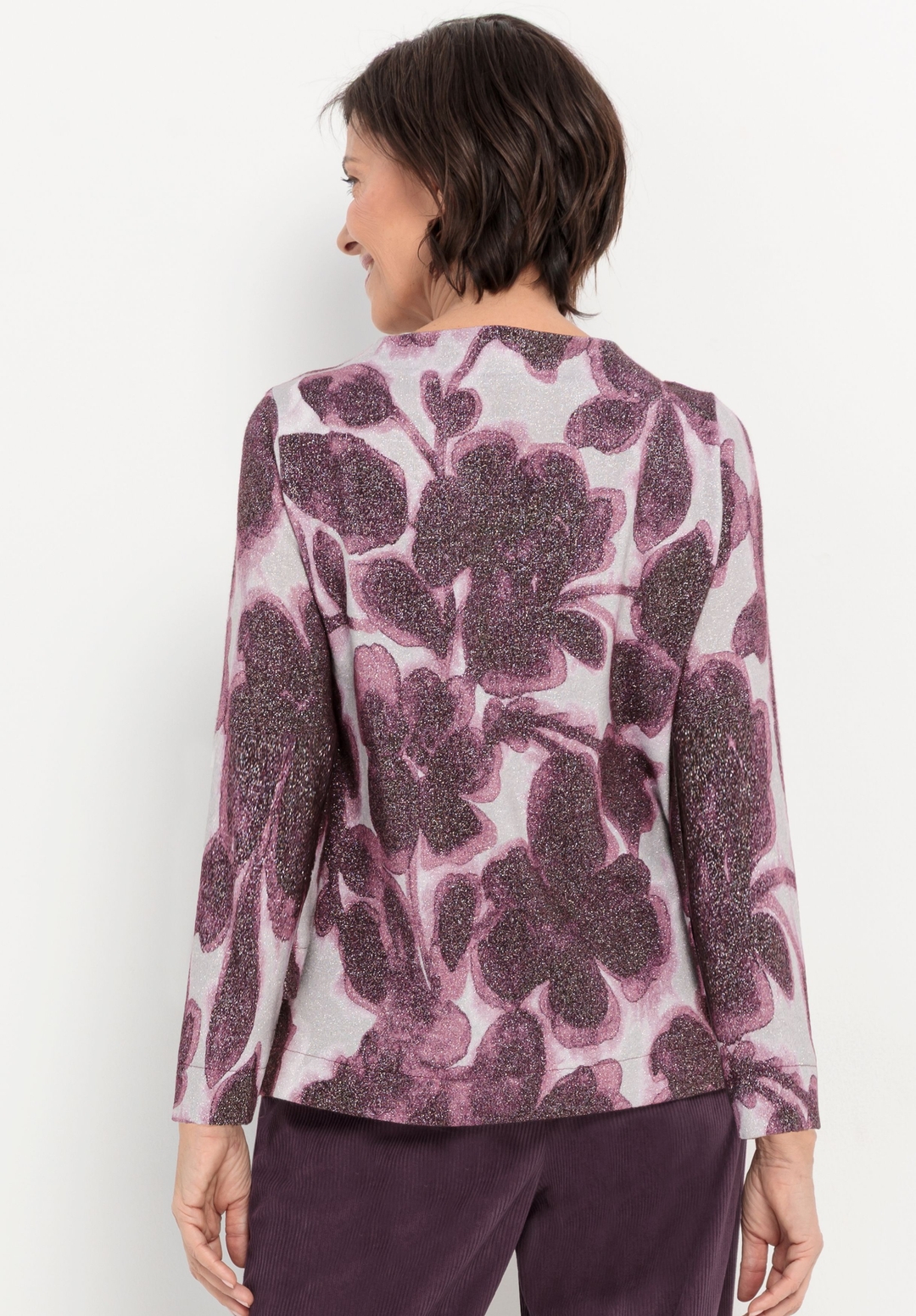 Женский джемпер с люрексом BIANCA | Фото 4