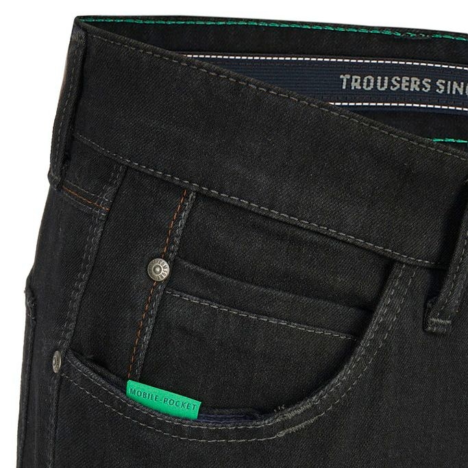 Мужские серые джинсы Club of Comfort Henry | Фото 8