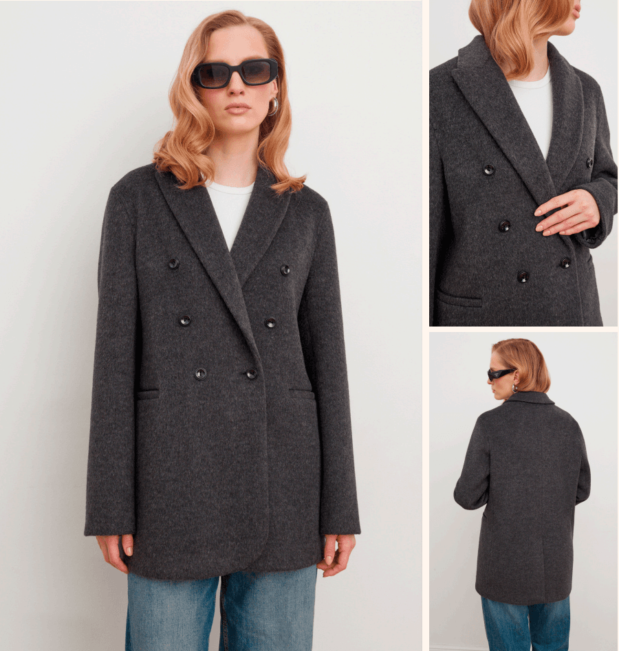 Женское пальто-пиджак Dolche Moda | Фото 2