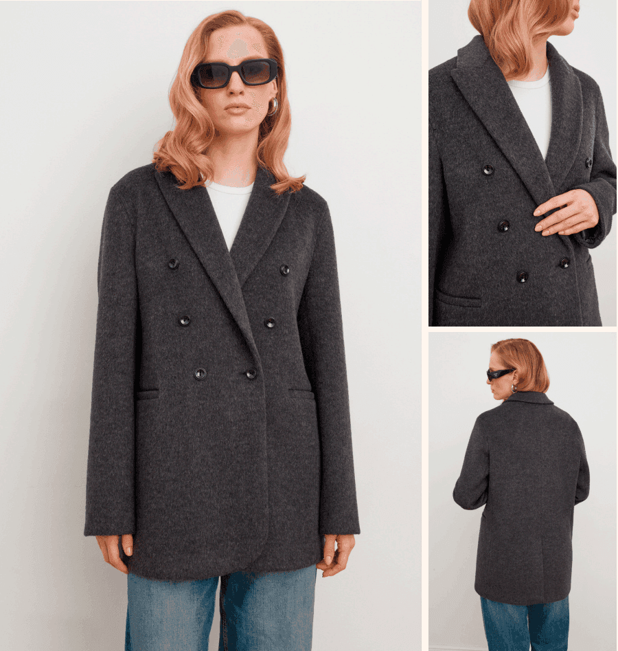 Женское пальто-пиджак Dolche Moda | Фото 2