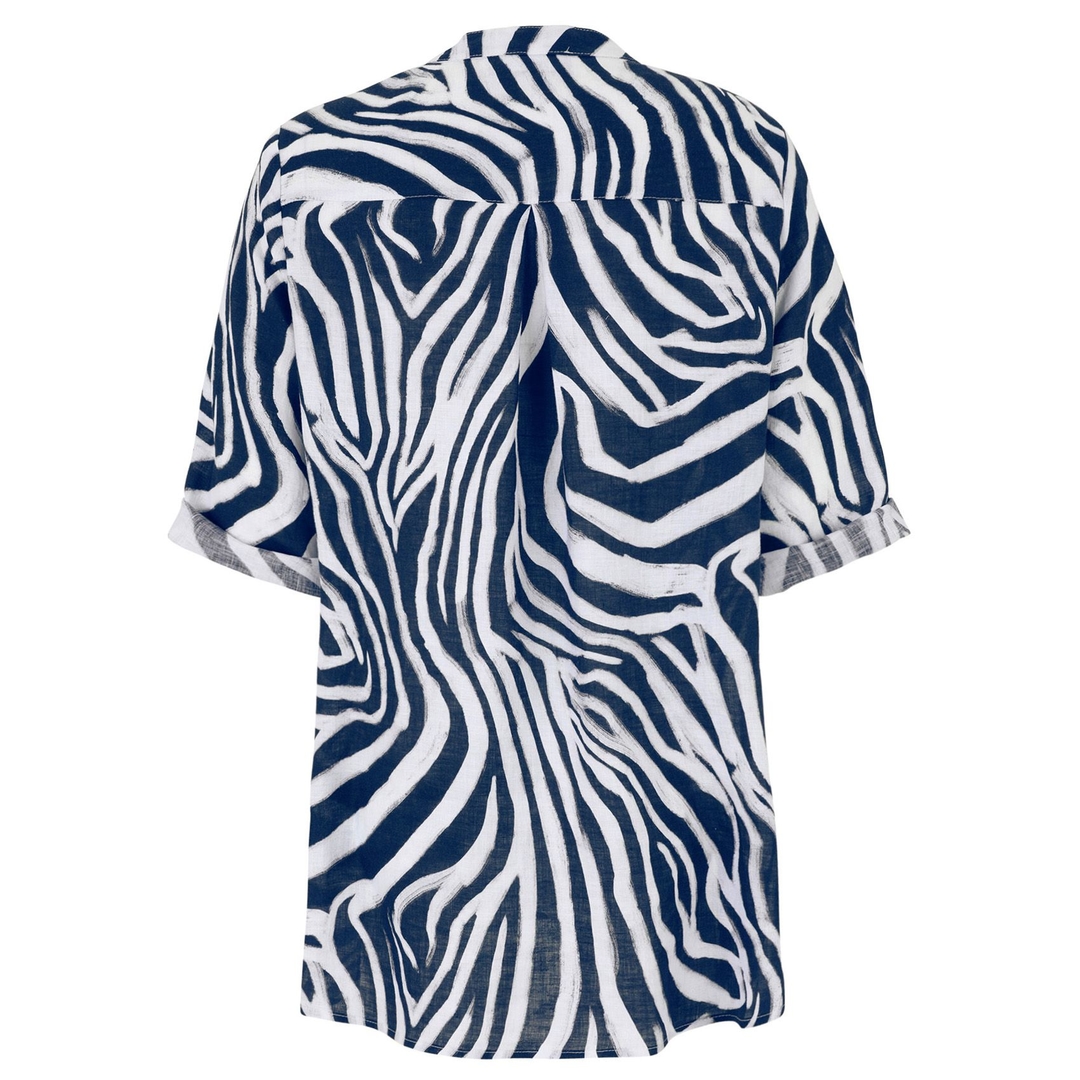 Женская блуза с принтом Doris Streich | Фото 2