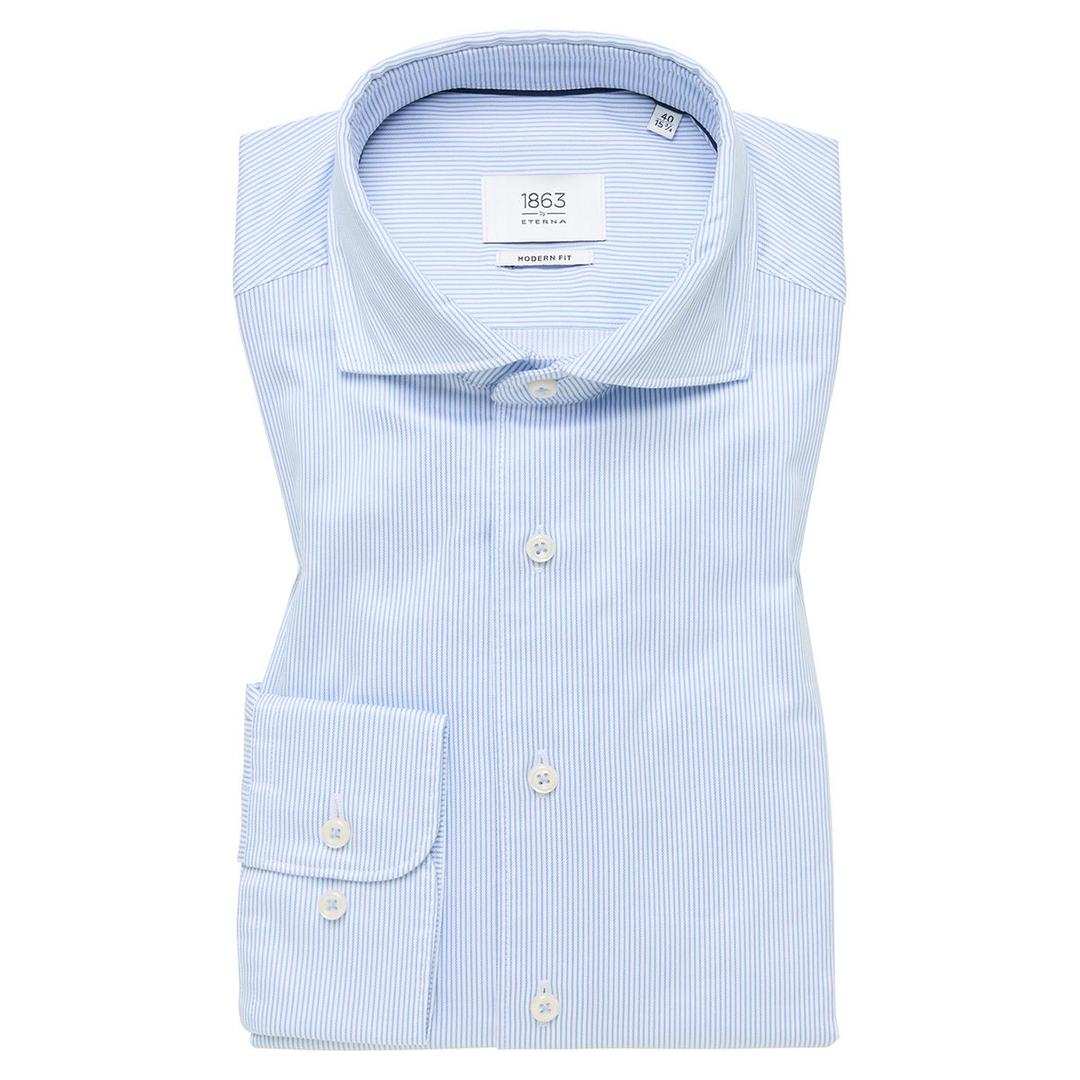 Мужская сорочка в полоску Eterna | Фото 1