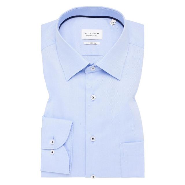 Мужская однотонная сорочка Eterna