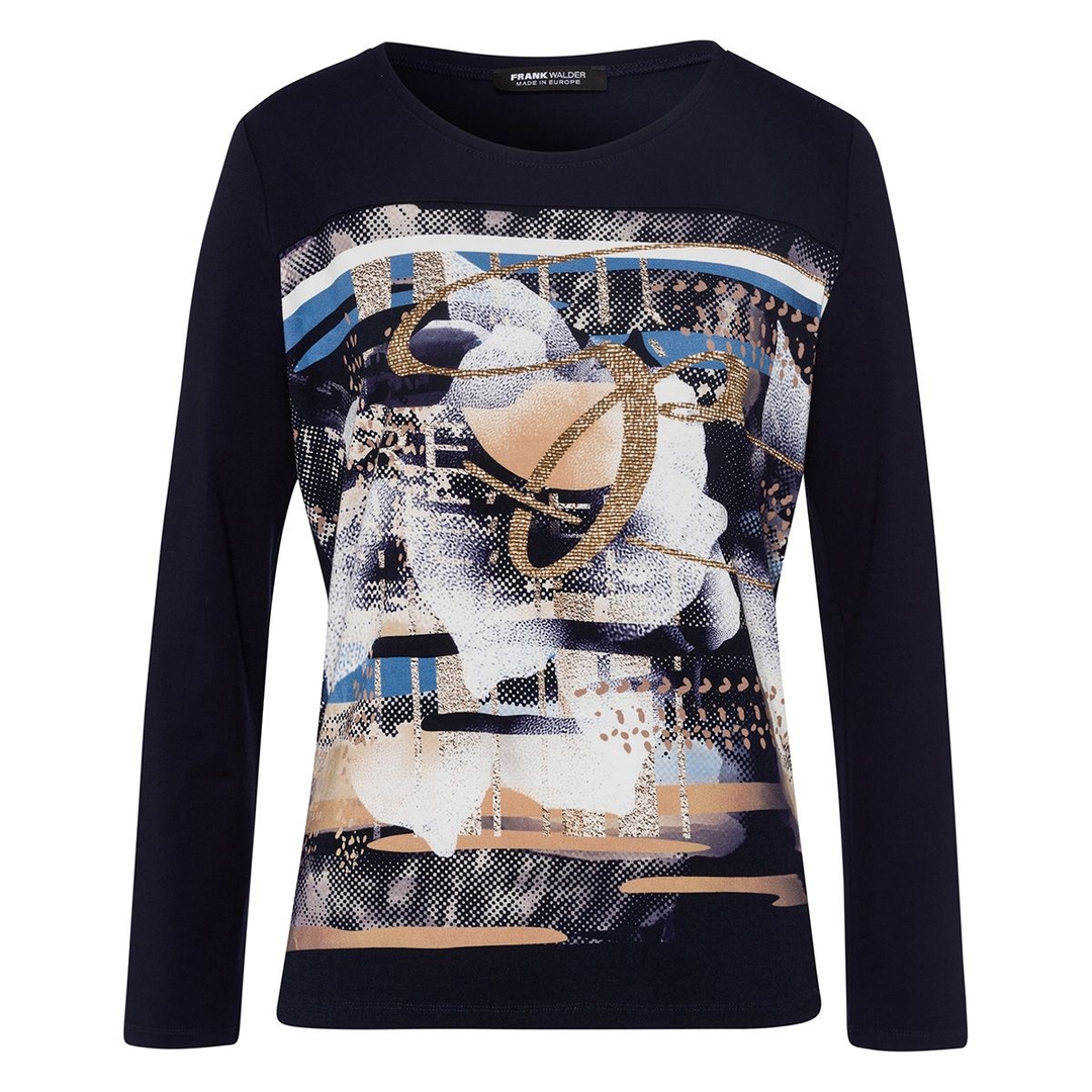 Женский лонгслив из вискозы Frank Walder | Фото 1