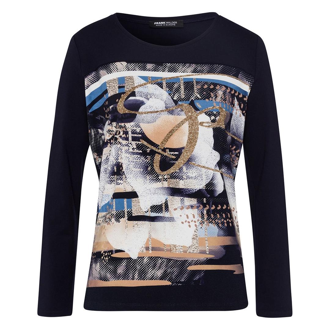 Женский лонгслив из вискозы Frank Walder | Фото 1