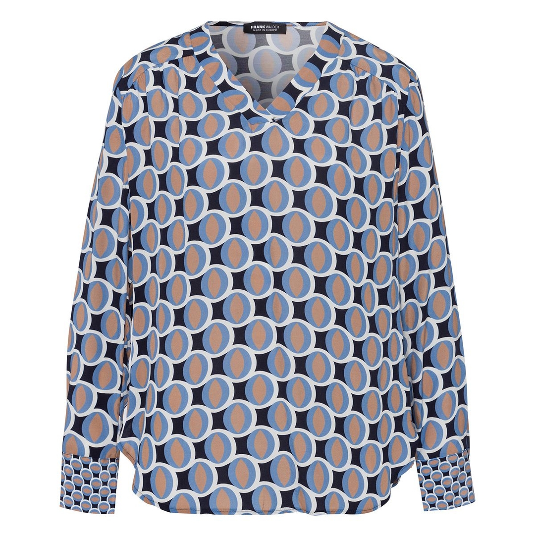 Женская блуза с принтом Frank Walder | Фото 1