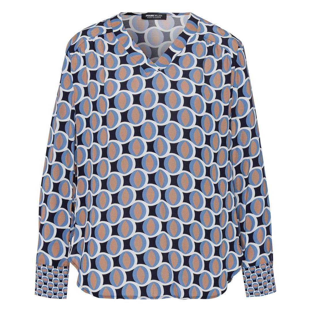 Женская блуза с принтом Frank Walder | Фото 1