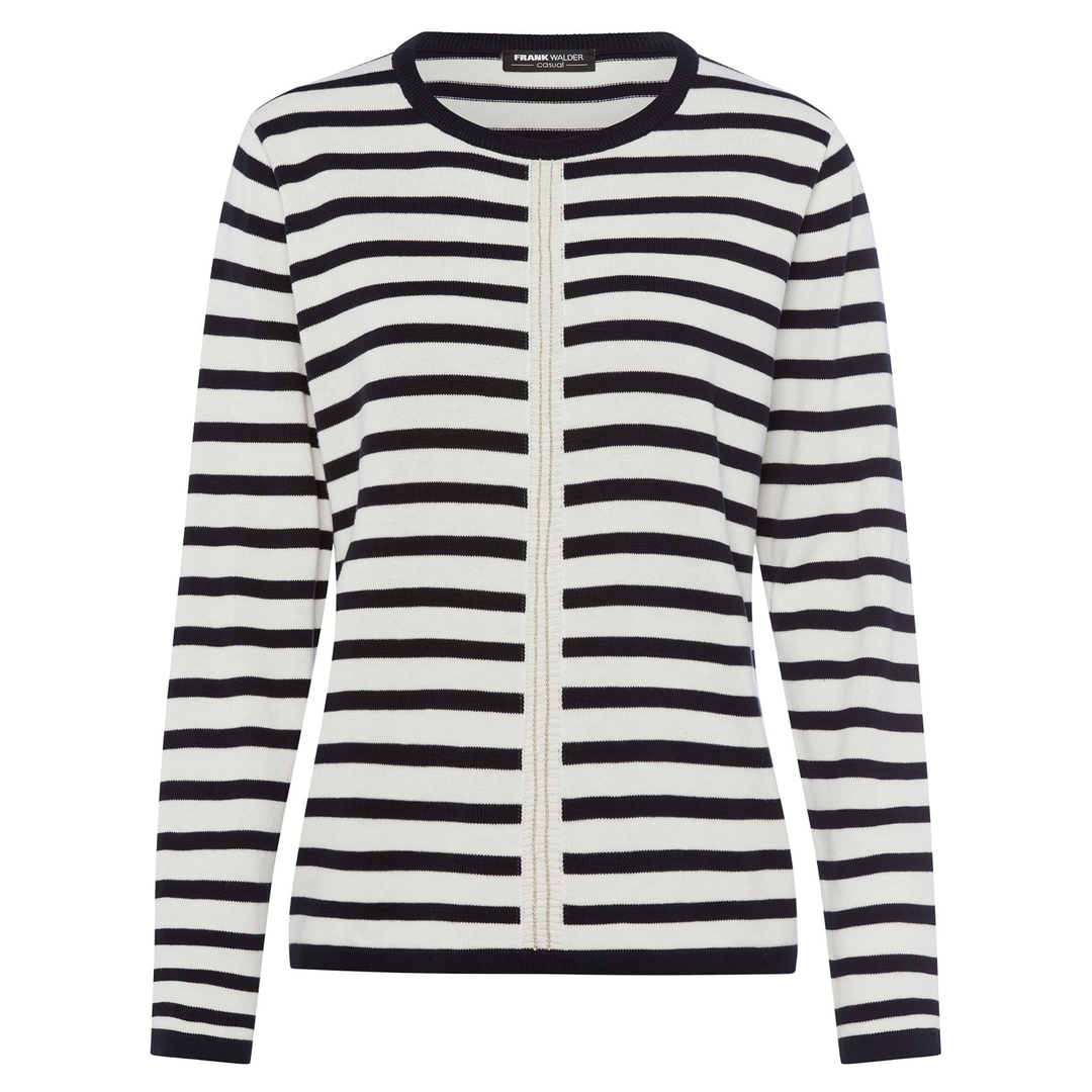 Женский джемпер в полоску Frank Walder | Фото 1