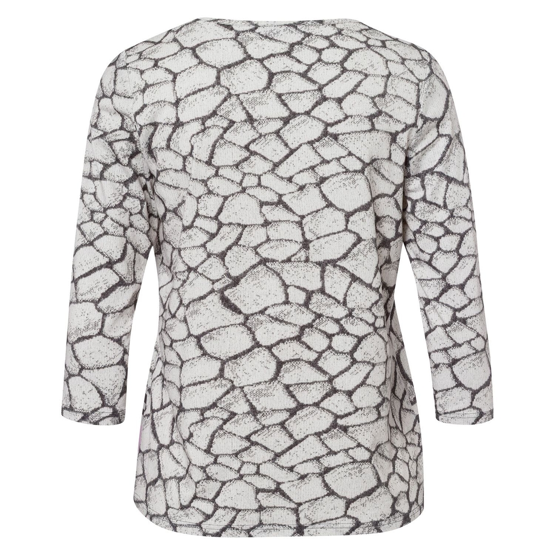 Женский лонгслив из хлопка с модалом Frank Walder | Фото 2