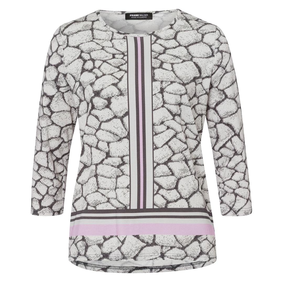 Женский лонгслив из хлопка с модалом Frank Walder | Фото 1
