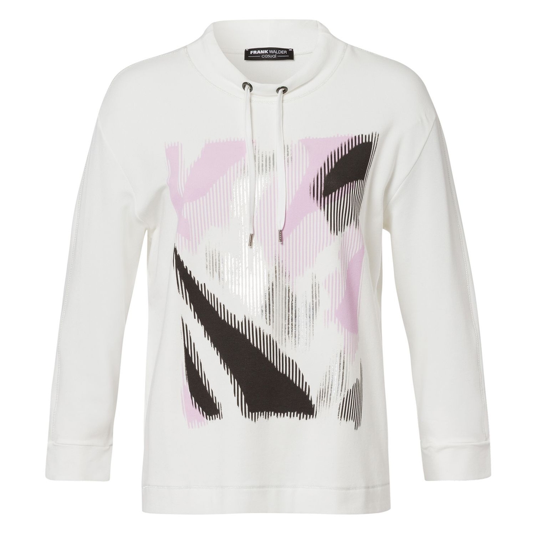 Женский свитшот с абстрактным принтом Frank Walder | Фото 1