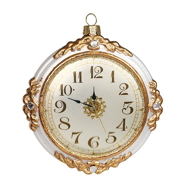 Ёлочная игрушка Часы брегет Зимнее барокко Holiday Classics | Фото 1