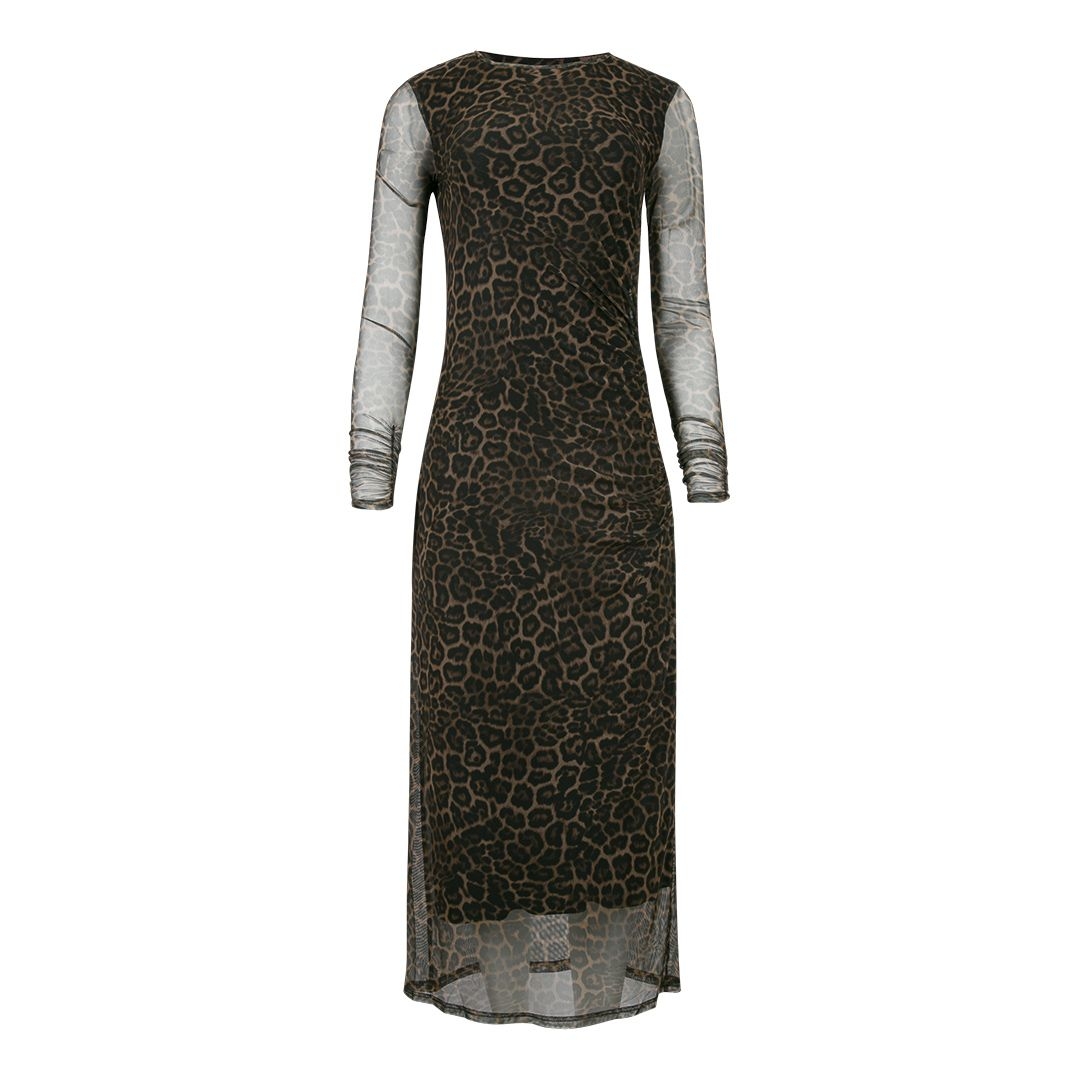 Платье из сетчатой ткани CAT NOIR | Фото 1