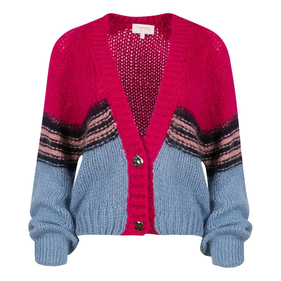 Женский вязаный кардиган CAT NOIR | Фото 1