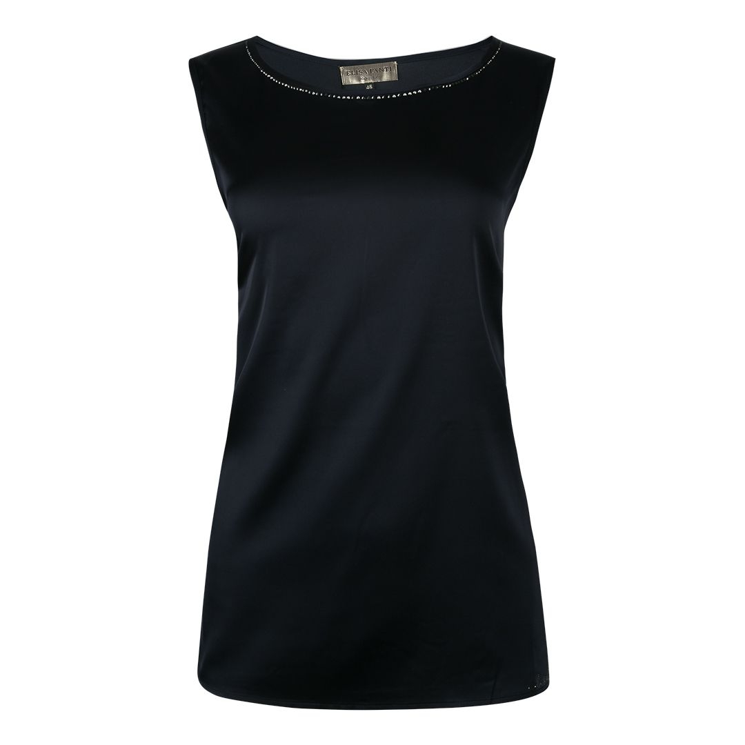 Женский атласный топ Elisa Fanti | Фото 1