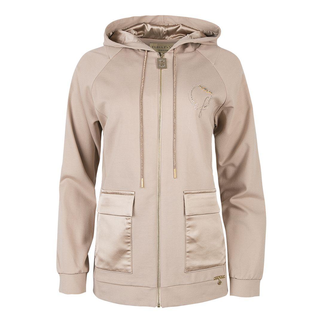 Женское худи со стразами Elisa Fanti | Фото 1