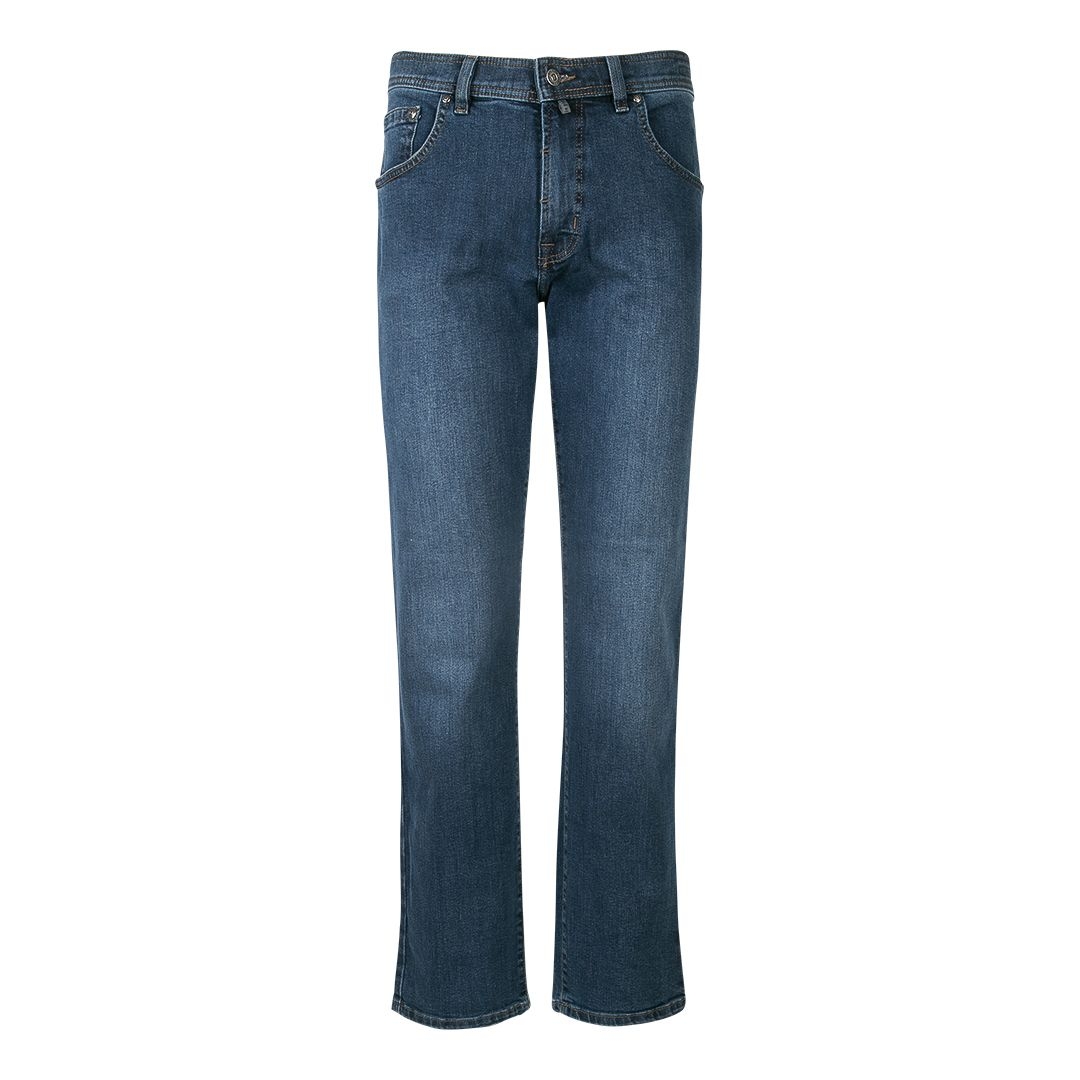 Мужские джинсы прямого кроя Pierre Cardin Dijon | Фото 1