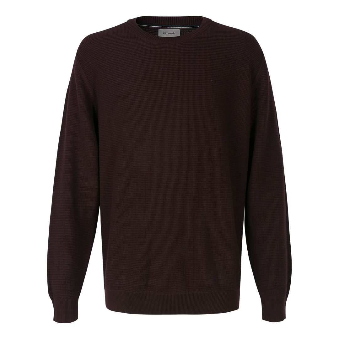 Мужской бордовый джемпер Pierre Cardin | Фото 1