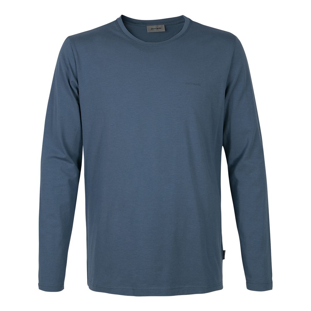 Мужской лонгслив из эластичного хлопка Pierre Cardin | Фото 1