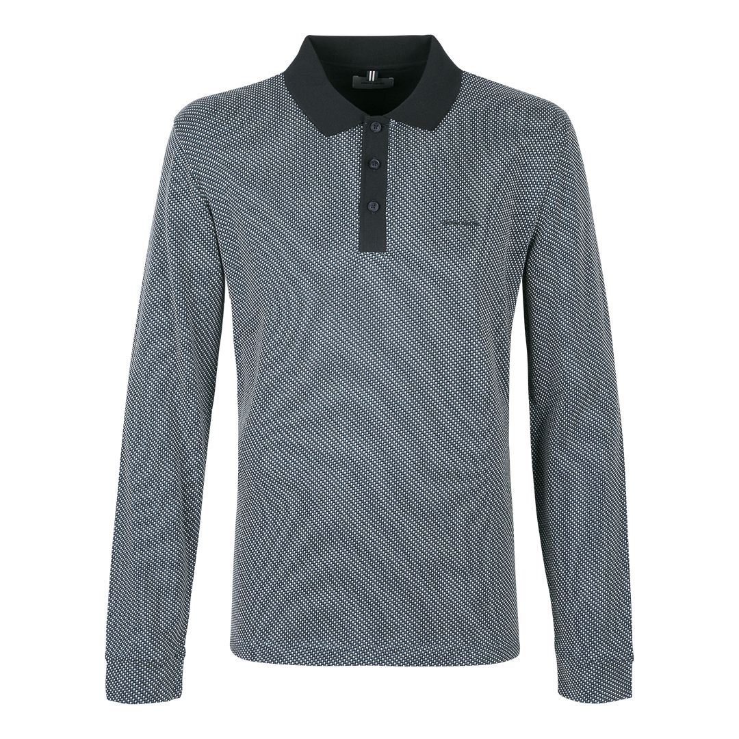 Мужской джемпер-поло из хлопка Pierre Cardin | Фото 1