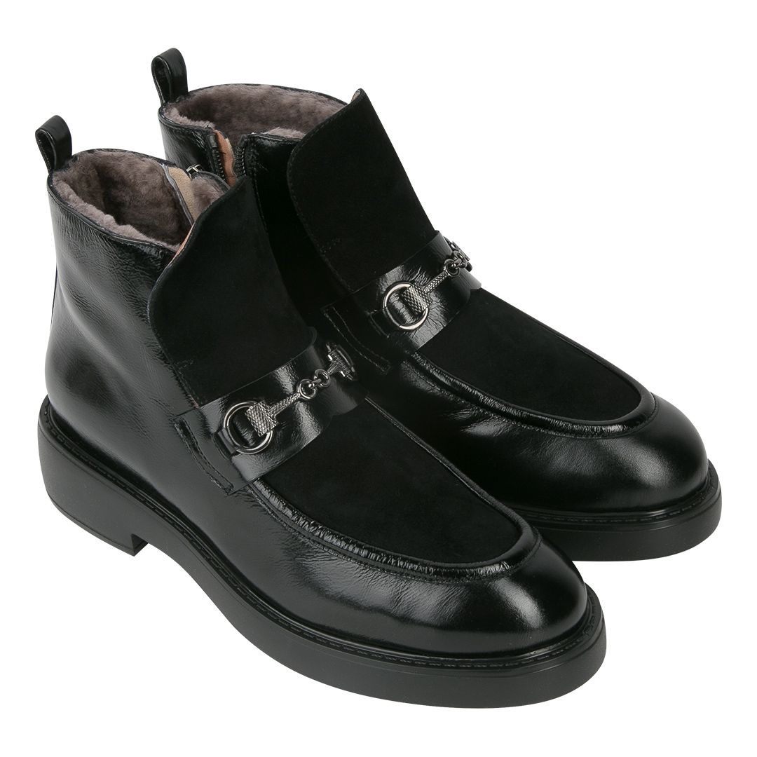 Женские лакированные ботинки Mot Cle | Фото 2