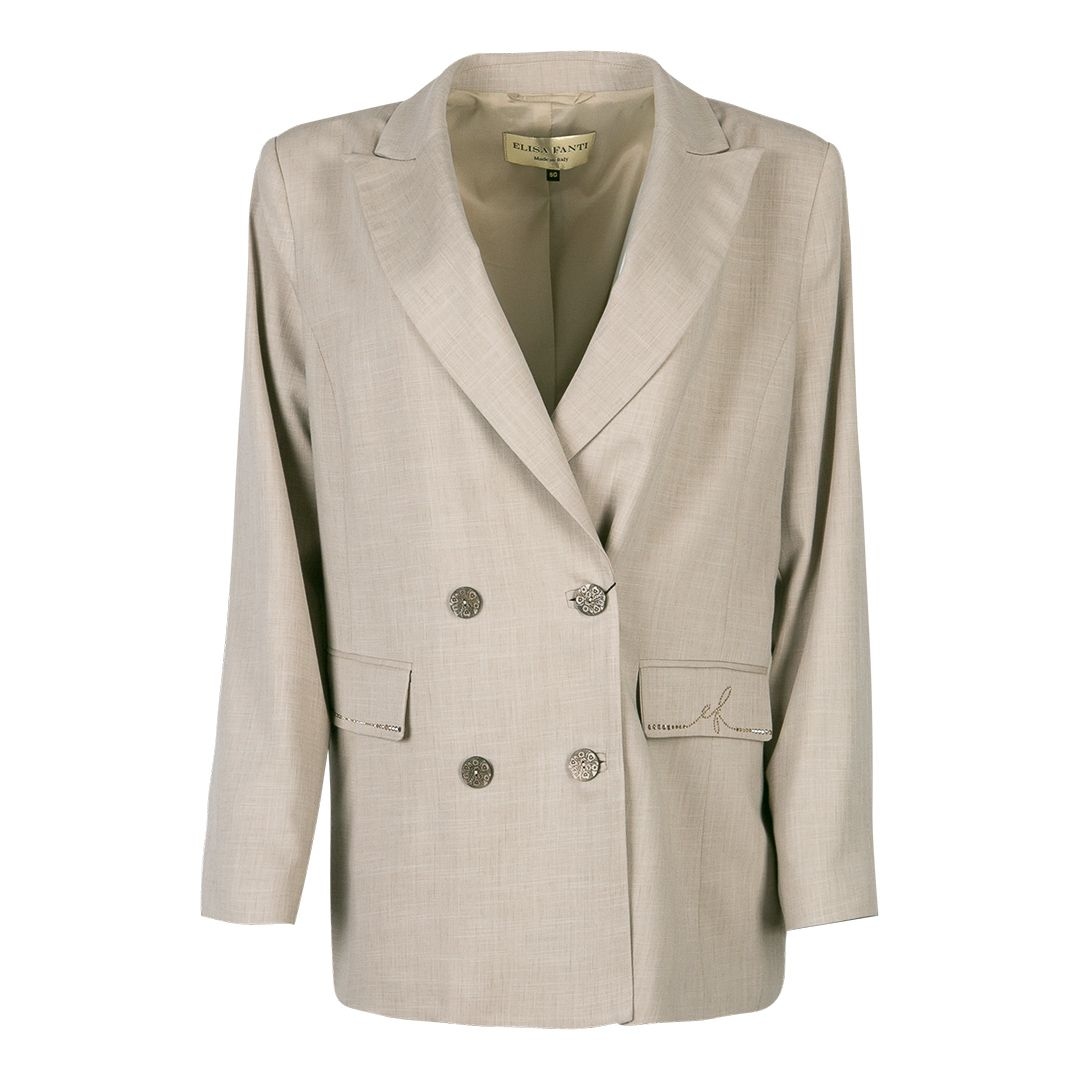 Женский двубортный пиджак Elisa Fanti | Фото 1