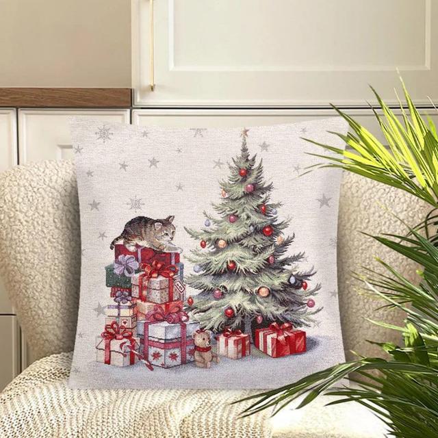 Подушка Котенок и подарки
