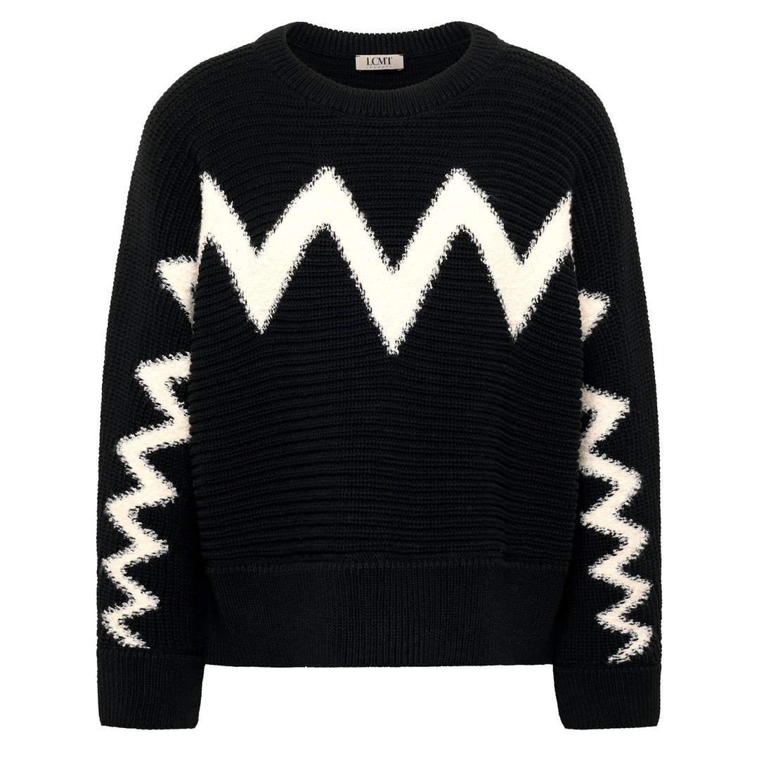 Женский джемпер с зигзагообразным узором LeComte | Фото 1