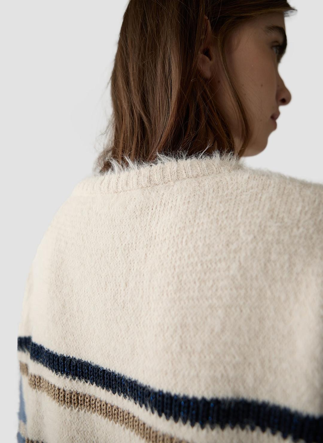 Женский джемпер в полоску LeComte | Фото 6