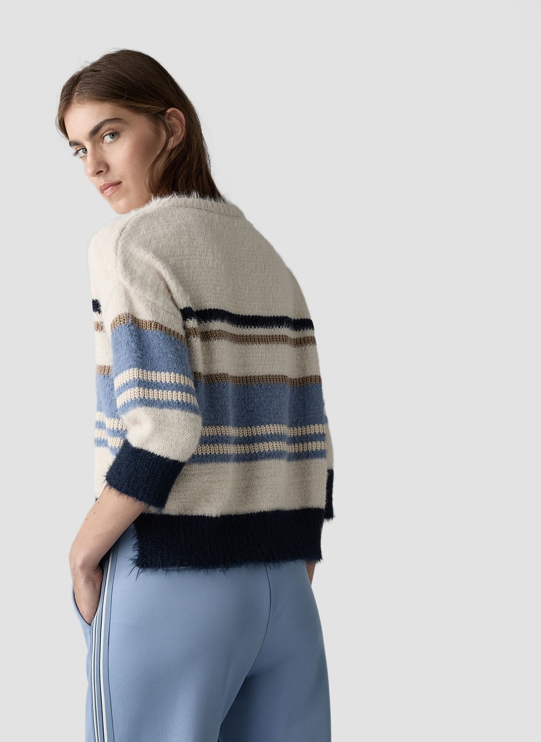 Женский джемпер в полоску LeComte | Фото 5