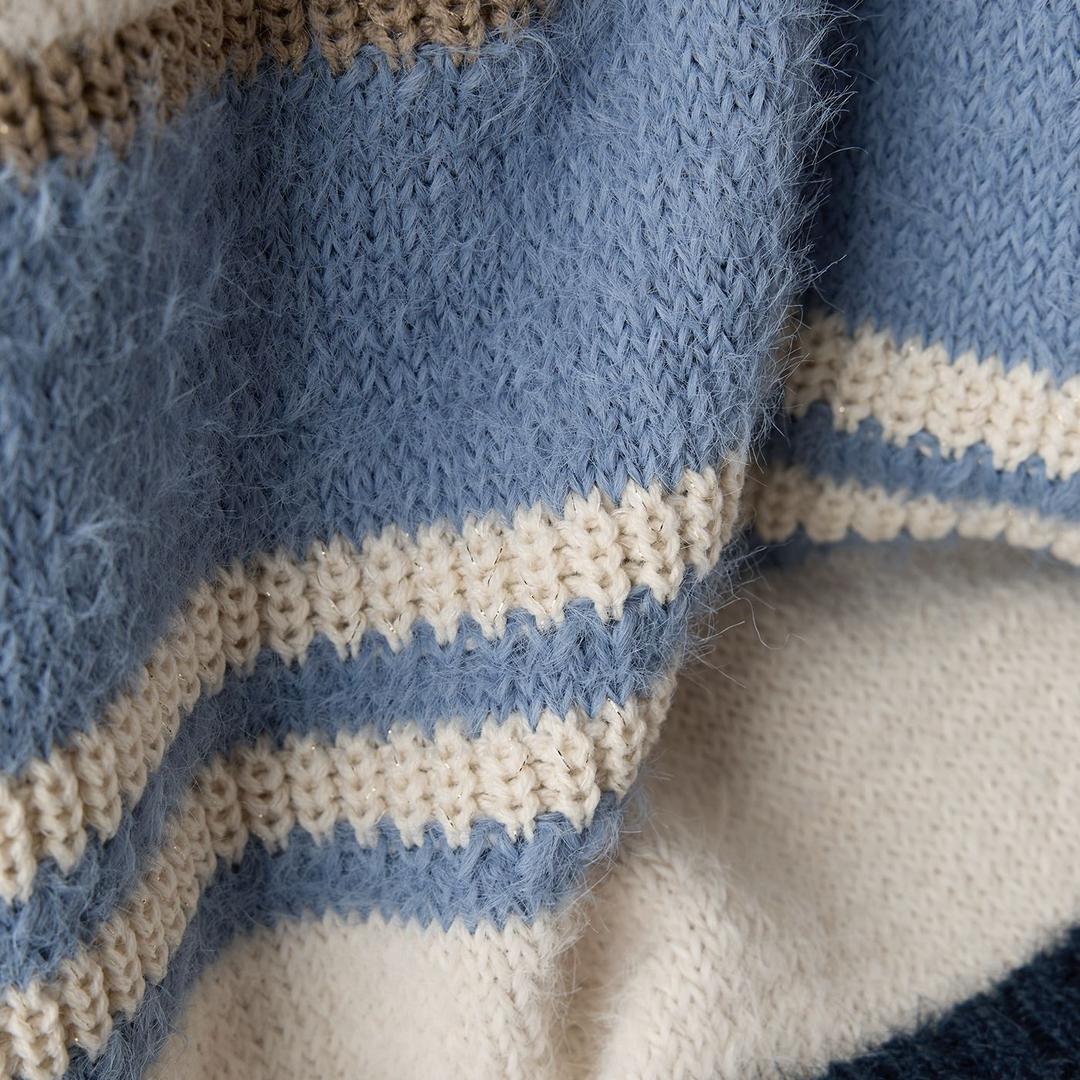 Женский джемпер в полоску LeComte | Фото 7