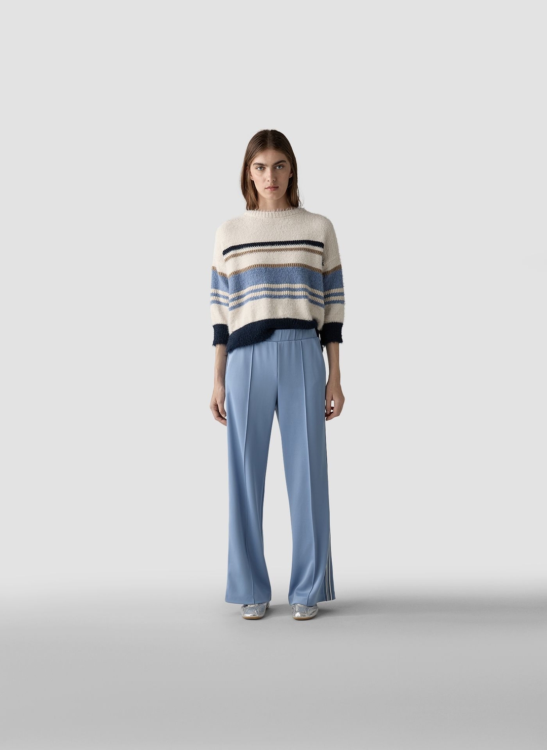 Женский джемпер в полоску LeComte | Фото 4